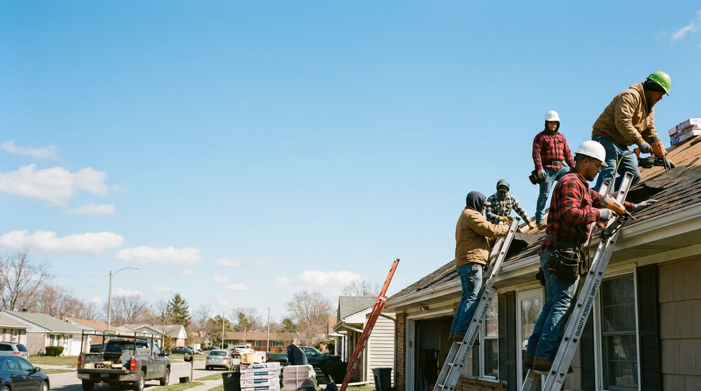 Roofing in Necedah, WI near me